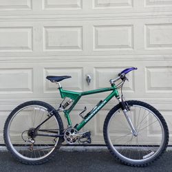 Diamondback V-Link 1.0 Mountain Men’s Bike – 21 Speed – Dual Suspension – 26” Wheels Bicycle