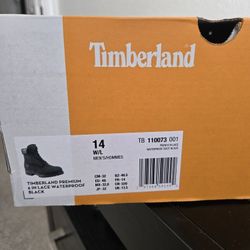 Timberland Premium 6" Black On Black Suede Casual Boot