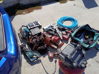 Mixed Power Tool Lot – Makita, DeWalt, Milwaukee