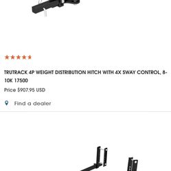 TRUTRACK Weight Distribution Hitch