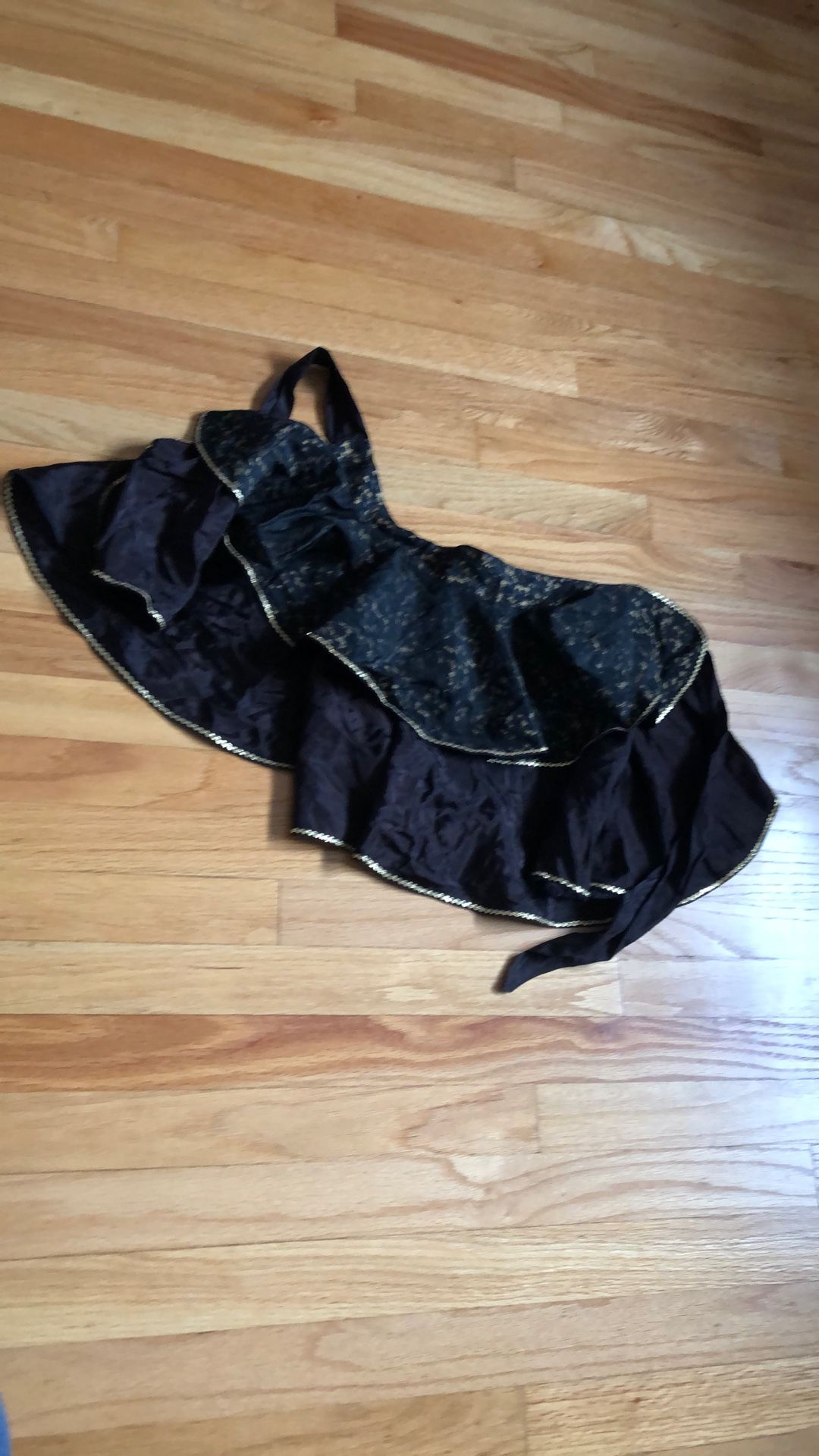 Vintage Taffeta Apron 