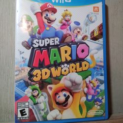 Nintendo Wii U Mario 3D World 