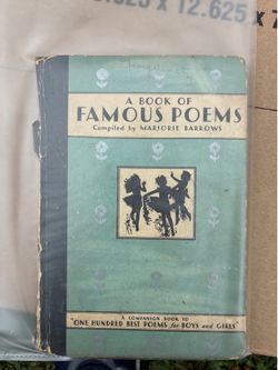 A BOOK OF FAMOUS POEMS