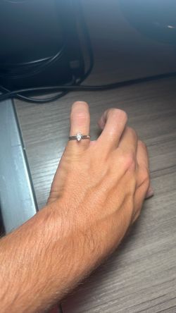 Platinaire 1/3 Ct Natural Diamond Ring 