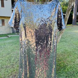 Sequined Junior Dress