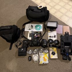 Nikon 5200 + Accessories 