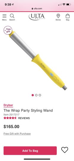 Drybar wrap party styling wand