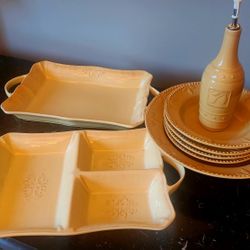 🎃🦃🎄Serving Platters & Pasta Bowl Serving Set