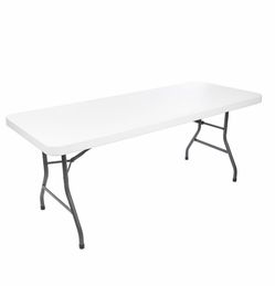 Maxchief 6’ Industrial-Grade Indoor/Outdoor Banquet Table Only $34.99 Each