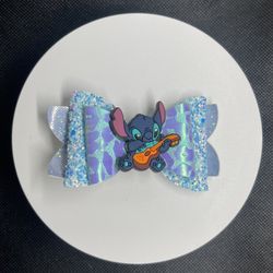 Hair bow - Stitch