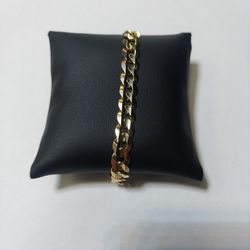 10k 17.7g 9" Curb Bracelet 