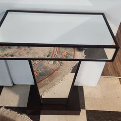 Beautiful mirrored side table