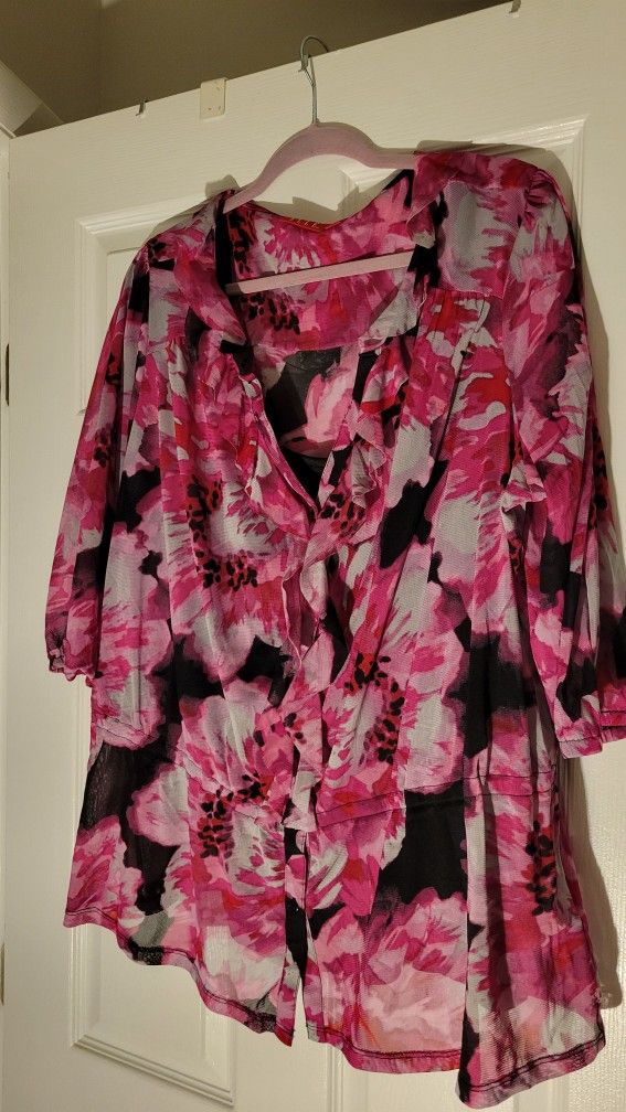 Womens PLUS SIZE BLOUSE