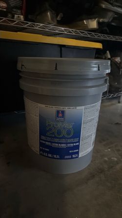 Brand new white semi gloss paint