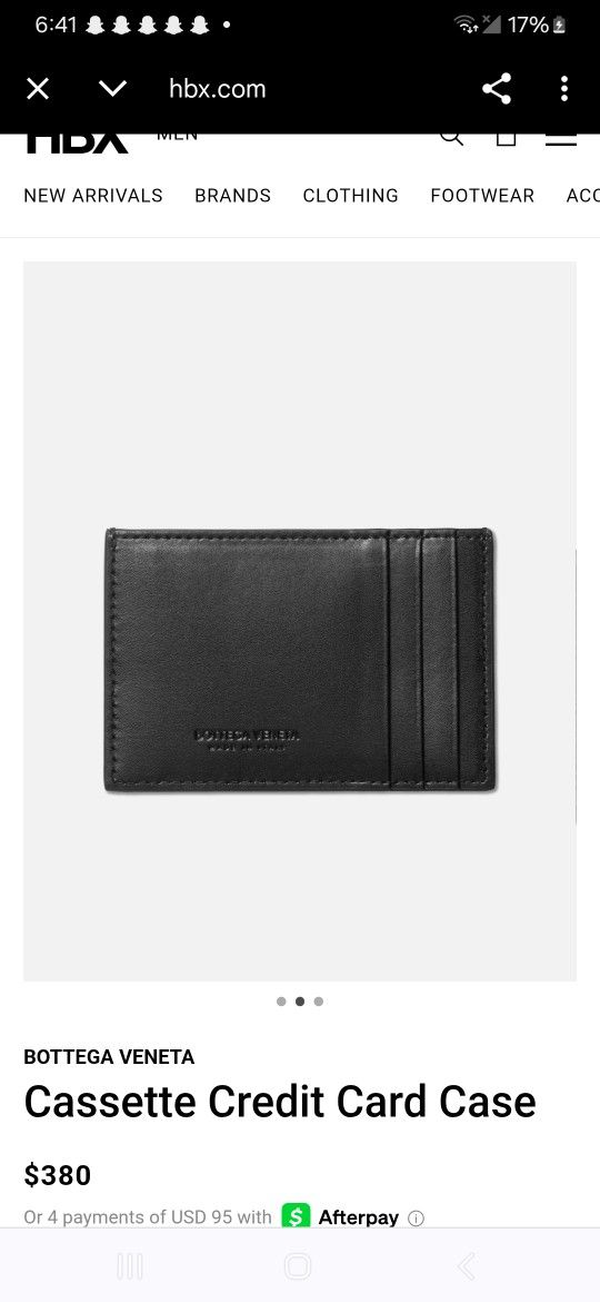 Bottega Veneta Creditcard Holder