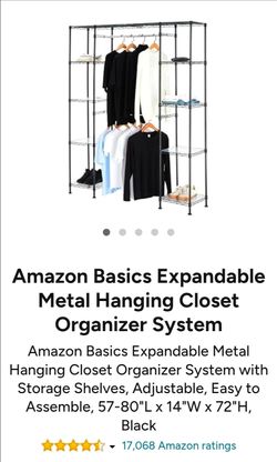 Expandable Closet Organizer System New in Box