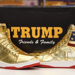 Trump Never surrender Shoes