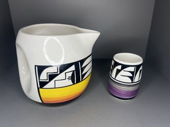 AUTHENTIC Native American Ute Mountain Ute Pottery - Signed by Artists L. Watts & I. Wing