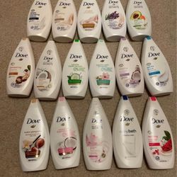 Dove Body Wash Mix And Match 6 Pcs Only 25$