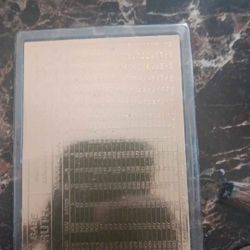 Babe Ruth Gold Baseball Collecters Card