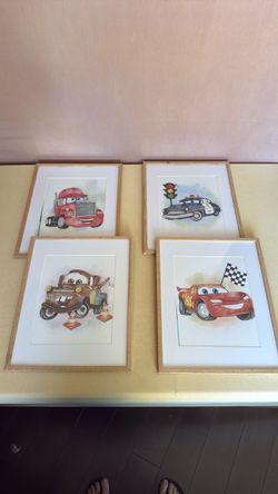 Disney Cars Nursery Wall Art