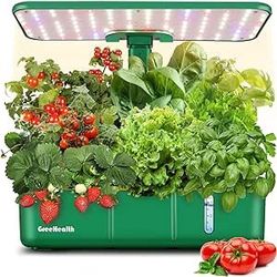 Brand New Hydroponics Growing System 15 Pods, Indoor Herb Garden with LEDs Full-Spectrum Plant Grow Light, Plants Germination Kit(No Seed), Height Adj