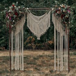 Macrame Backdrop - No Stand 