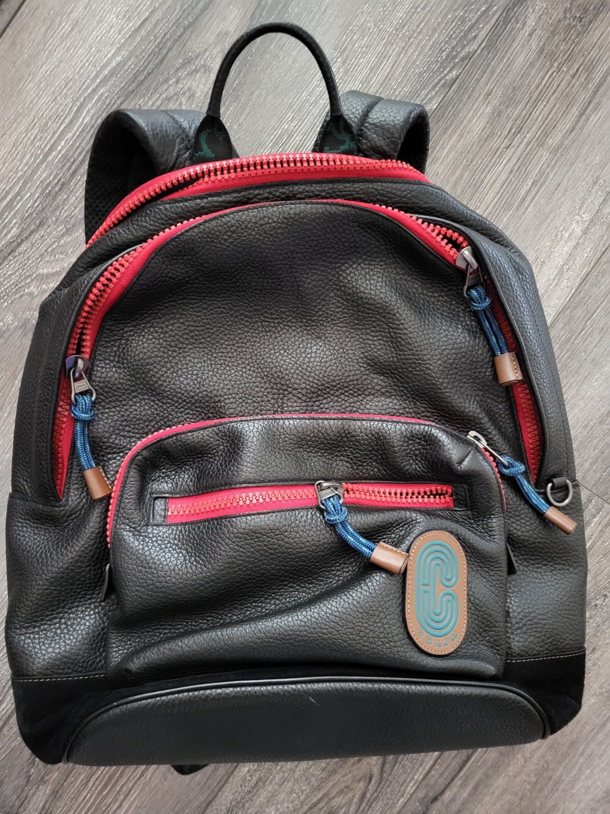 Mens Coach Backpack
