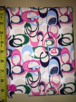 Coach iPad case