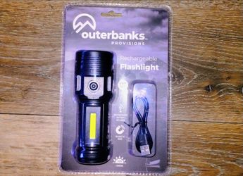 New rechargeable flashlight