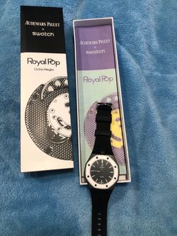 Audemars Piguet x Swatch Royal Pop Ocho Negro Watch
