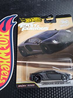 Hot Wheels Premium Fast And Furious Lamborghini Aventador Coupe