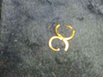 10k gold hoops