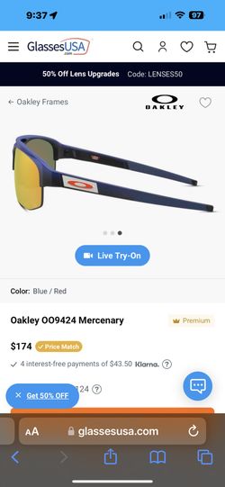 Oakley Mercenary Sport Sunglasses