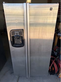 Stainless Steel Maytag refrigerator