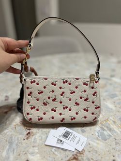 NWT Coach Nolita 19 With Cherry Print