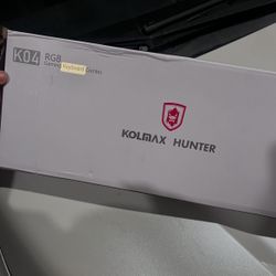 White RGB gaming, keyboard, and mouse (NOT CORDLESS)