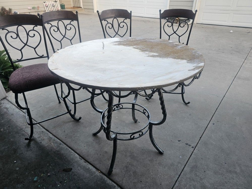 Table With Chairs