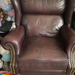 Recliner, Leather 
