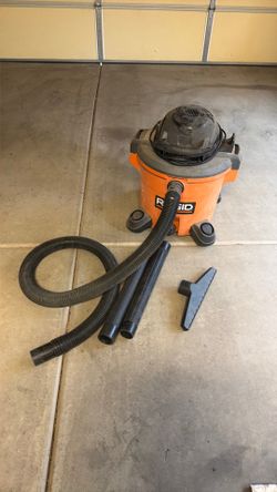 5hp, 12gal wet/dry Rigid shop vac
