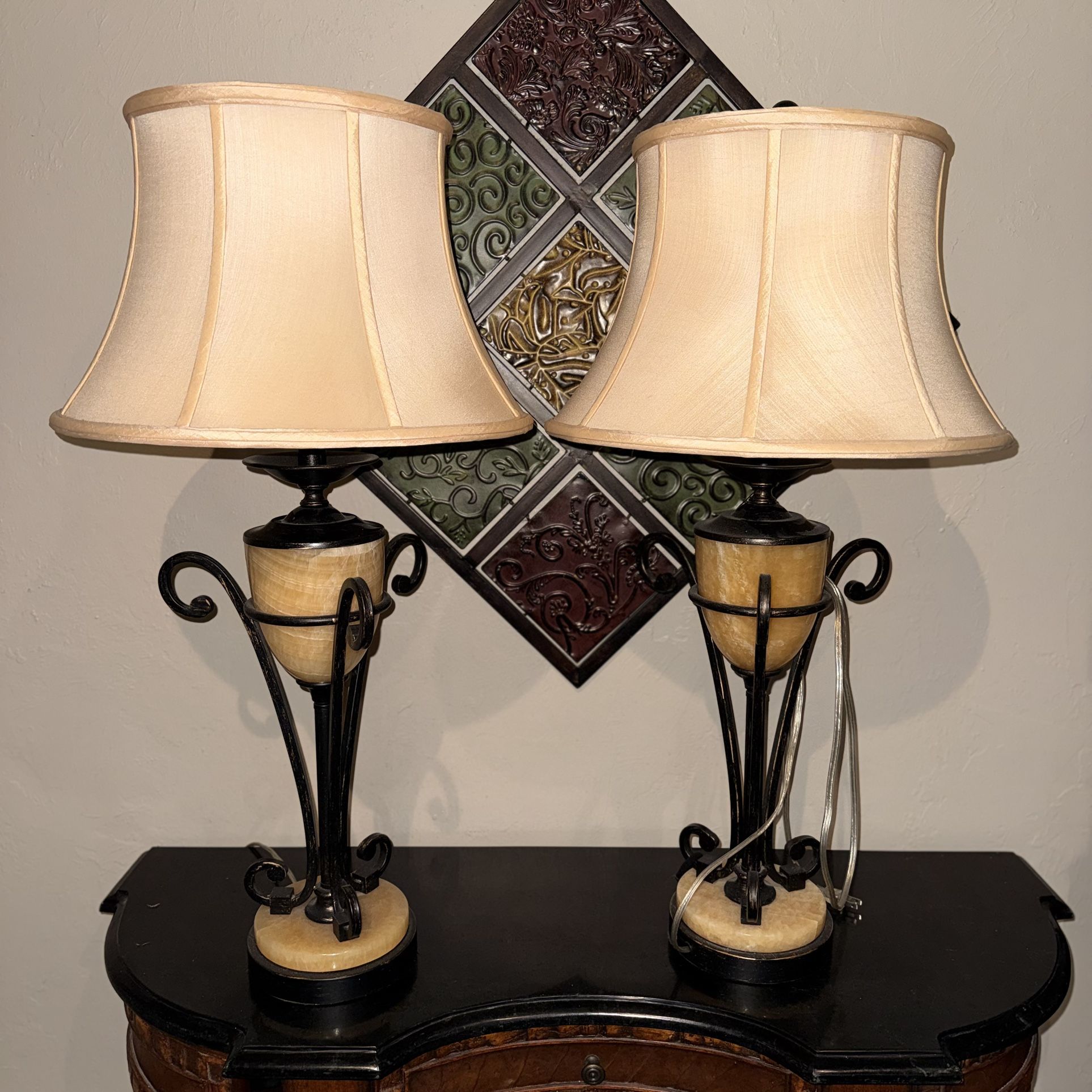 Antique Lamps X2