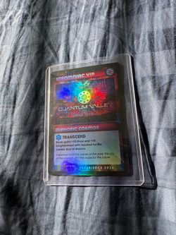 EDCLV 2026 quantum valley trading card