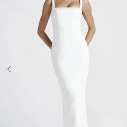 Baby Boo Ines Midaxi Dress Ivory XS New with Tags