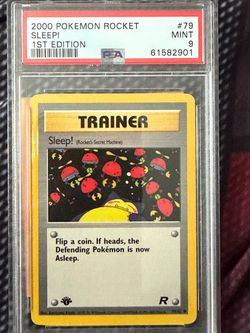 Pokemon Sleep! 1st Edition PSA 9 Mint