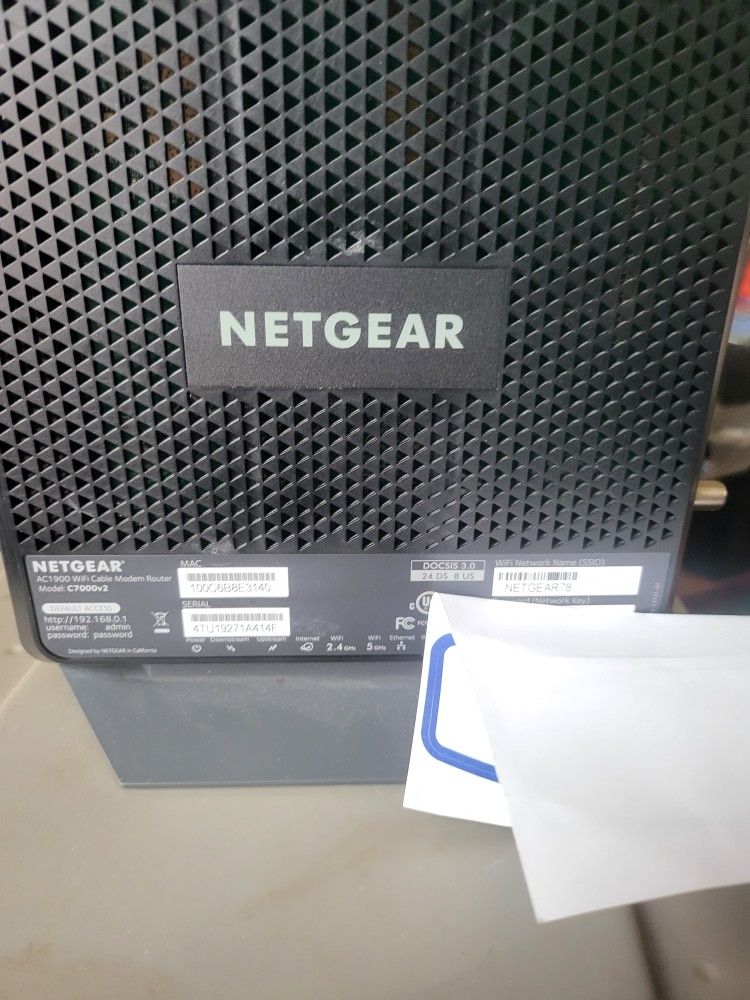  NIGHTHAWK FAST Cable Modem/router