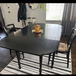 Black Dining Table