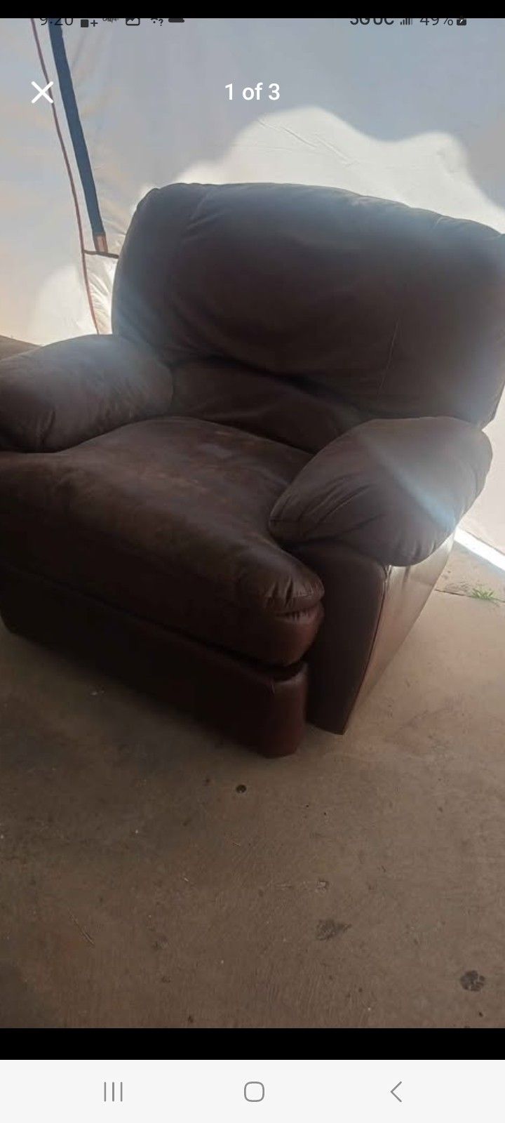 Brown Recliner Roker Chair 