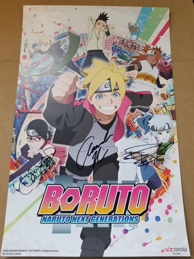 SDCC 2017 EXCLUSIVE VIZ MEDIA BORUTO NARUTO NEXT GENERATION DOUBLE