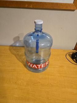 Reusable Water Bottle With Screw On Cap 3 Gallon