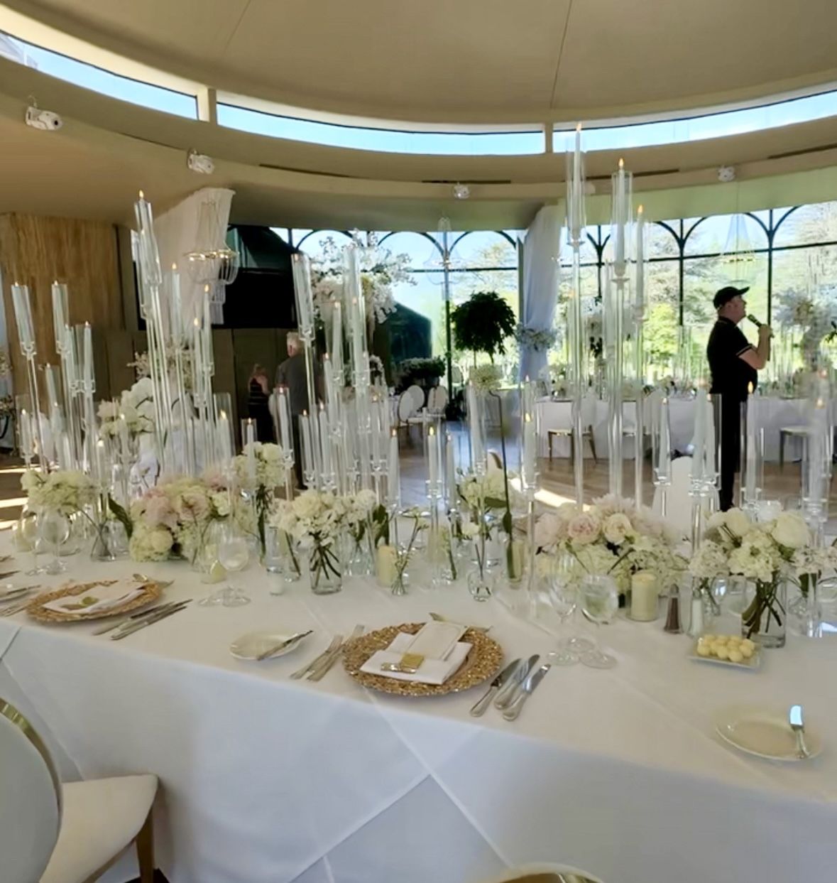 Single Acrylic Candelabras (various sizes)